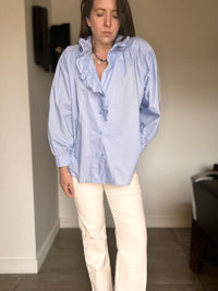 Chemise bleu LINETTE