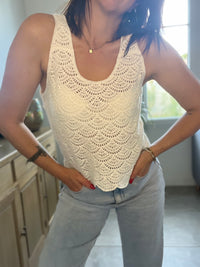 Top en crochet VENISE