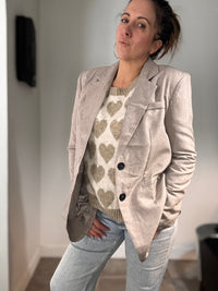 Blazer taupe NINA